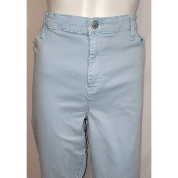 Buffalo David Bitton Jeans Fog Blue High Rise Havana Ankle Jeans - Size 16 - Picture 6 of 13